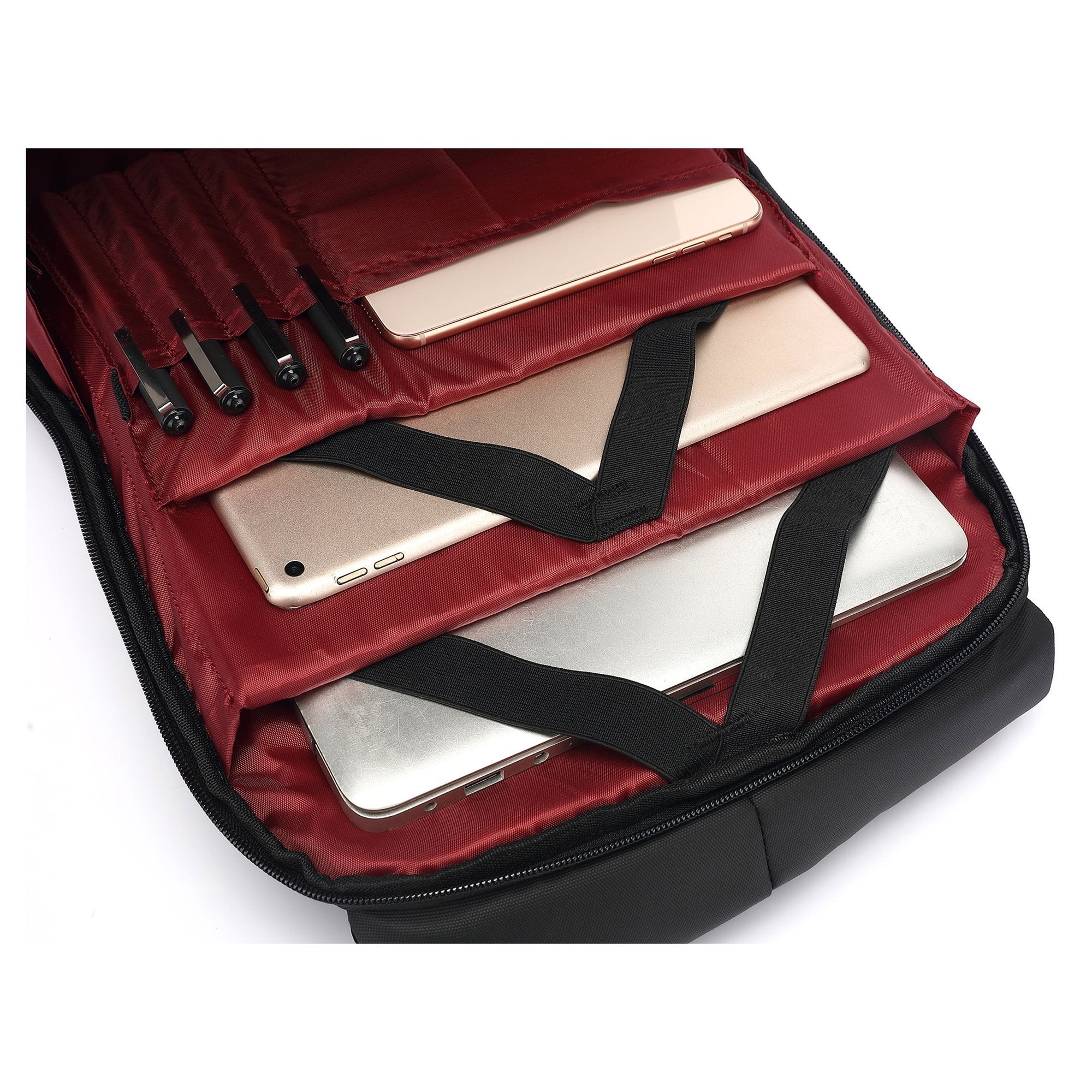 EAN 8590669287864 - YENKEE YBB 1501 maletines para portátil 39,6 cm (15.6") Mochila Negro imagen 7
