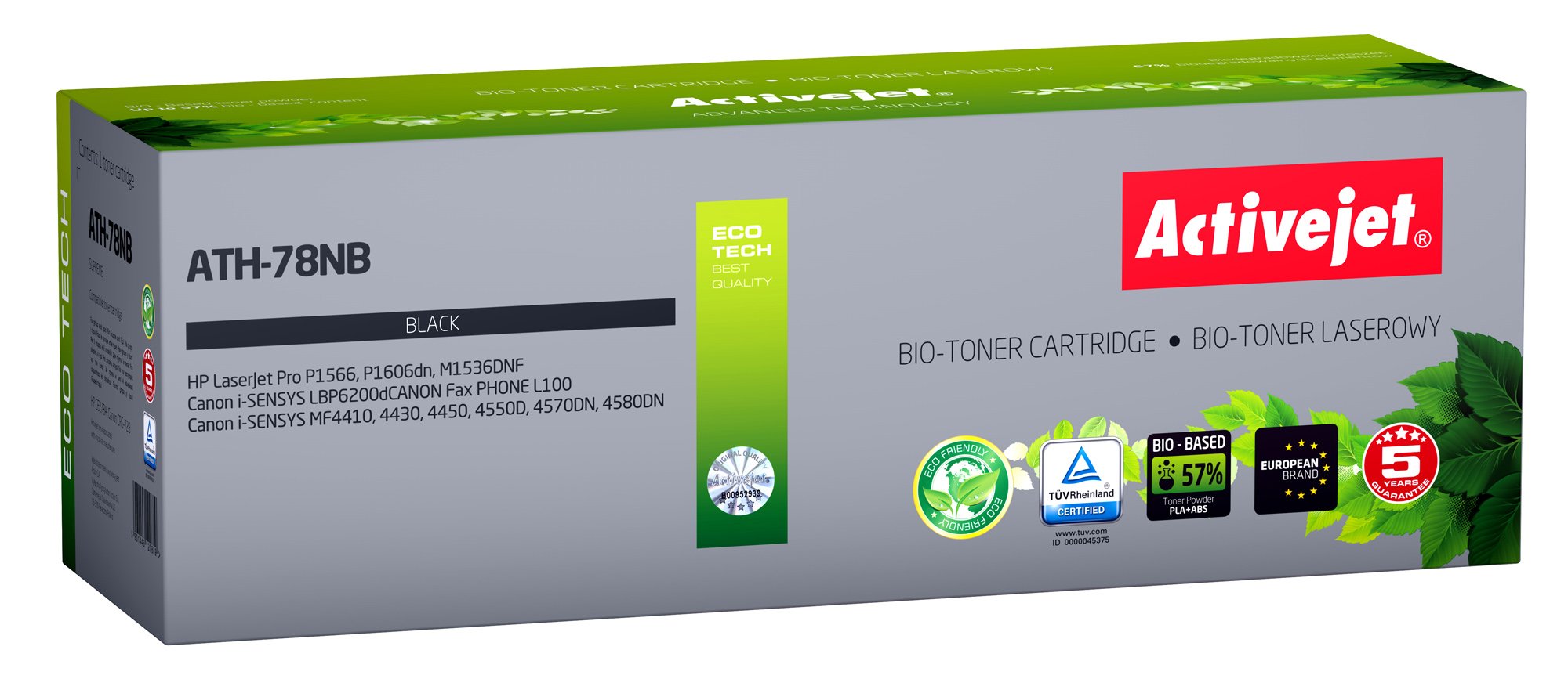 EAN 5901443120889 - Activejet ATH-78NB BIO cartucho de tóner 1 pieza(s) Compatible imagen 1