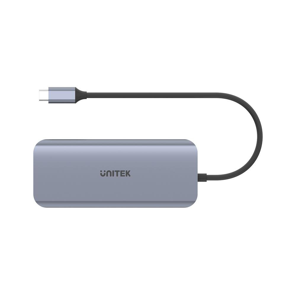 Unitek Hub Usb-C 3xusb 3.1 Pd Hdmi Sd Vga Rj45 D1026b