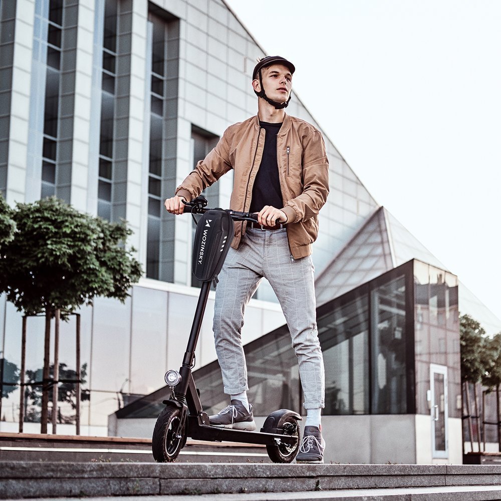 Wozinsky Waterproof Electric Scooter Handlebar Bag 3l Black
