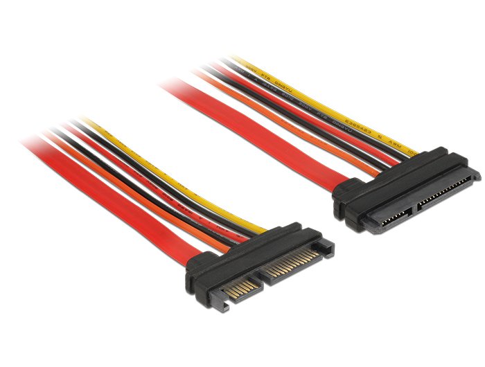 Delock Cable Sata 6 Gb/S 22 Pin Macho > Sata 22 Pin Hembra
