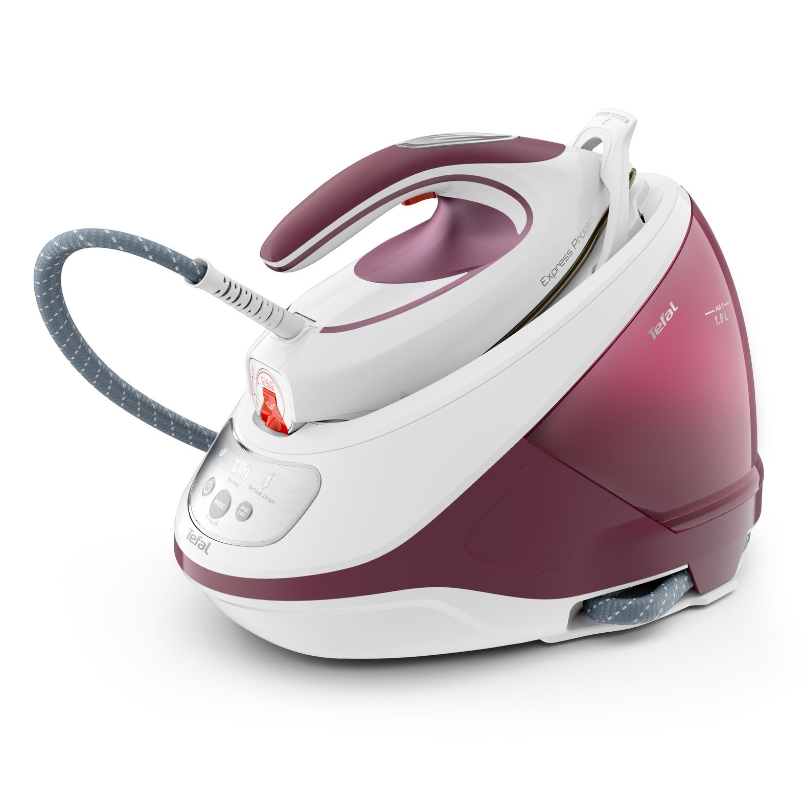 EAN 3121040077634 - Tefal Express Protect SV9201 2800 W 1,8 L Durilium AirGlide Autoclean soleplate Púrpura, Blanco imagen 1