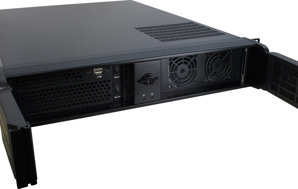 Inter-Tech Ipc 2u-2098-Sl Caja Rack Atx Usb Sin Fuente
