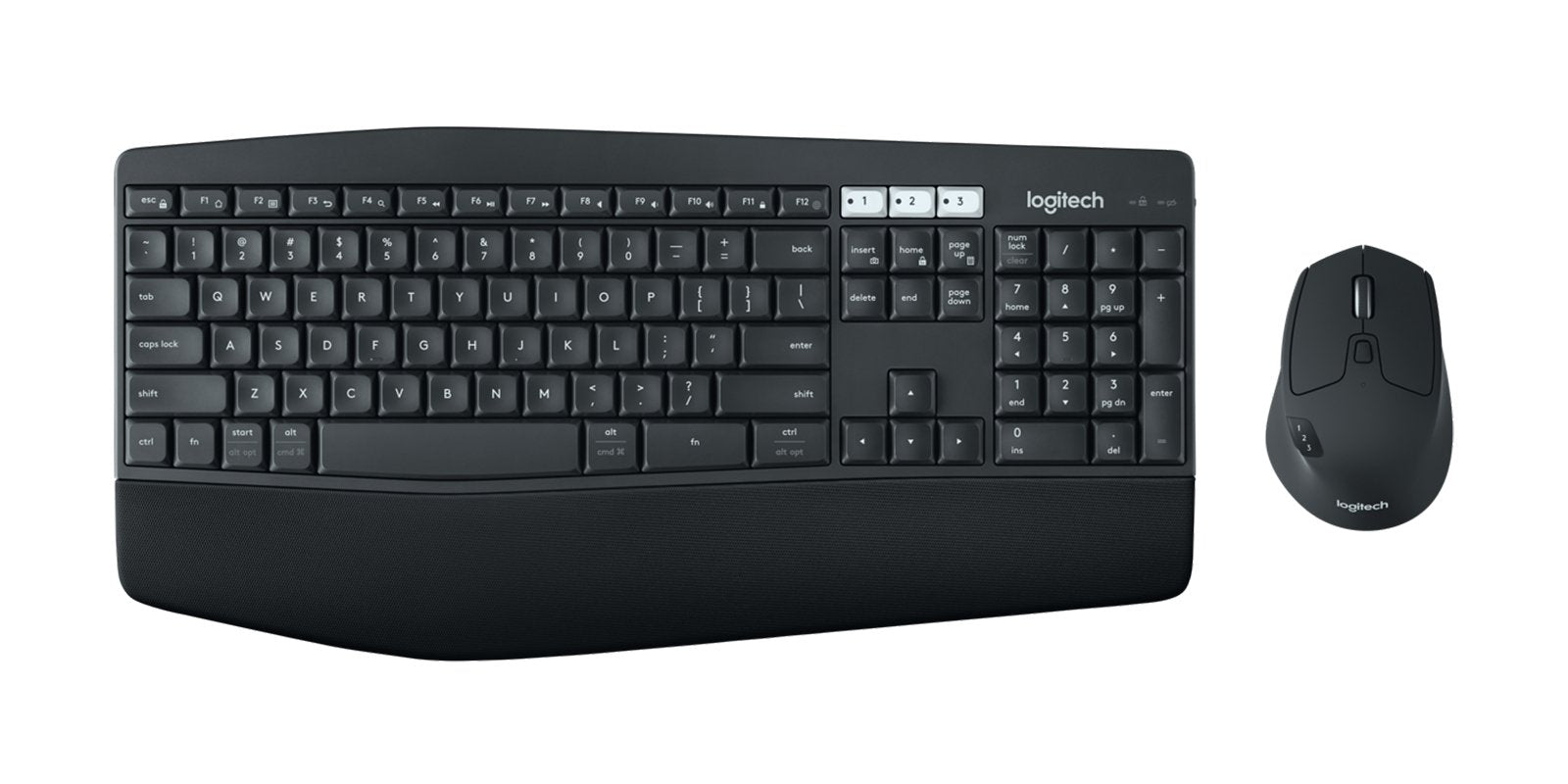 EAN 5099206066878 - Logitech 920-008226 teclado Ratón incluido Universal RF Wireless + Bluetooth QWERTY Inglés Negro imagen 1