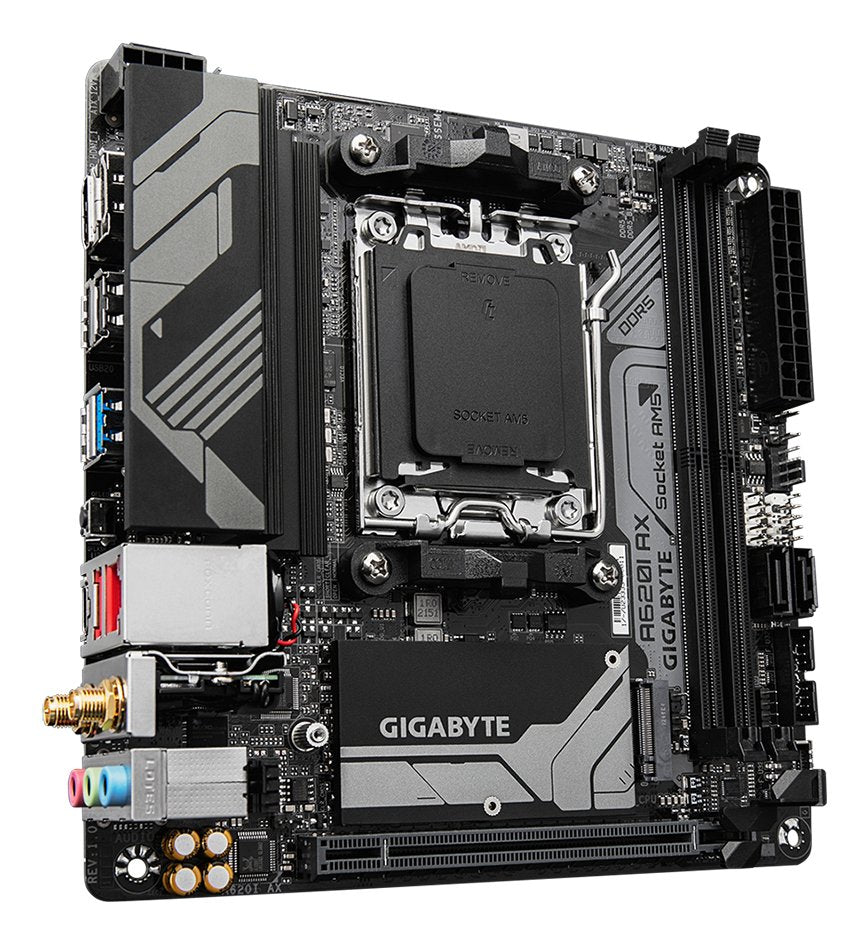 Placa Base Gigabyte A620i Ax Am5 Mitx 2xddr5