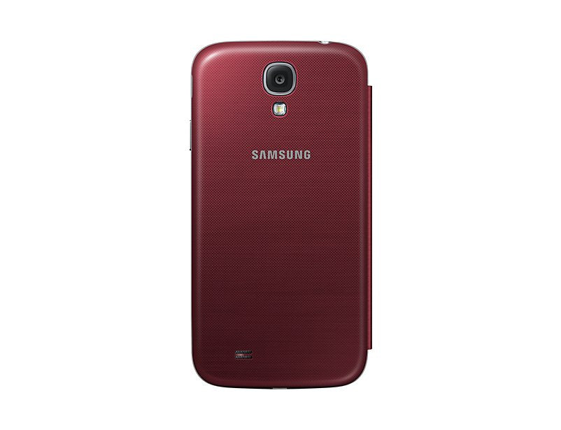 Samsung Flip Cover Funda Samsung Galaxy S4/Con Tapa.Sustituye Tapa Trasera/Marron/Ef-Fi950baegww