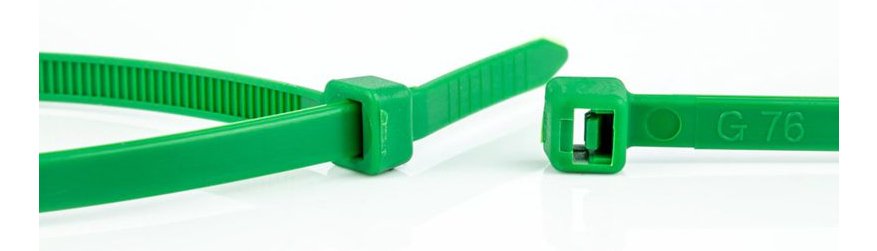 EAN 8717278570891 - WKK 110196571 presilla Brida reutilizable Plástico, Poliamida Verde 100 pieza(s) imagen 2