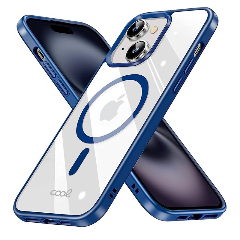 EAN 8434847075426 - COOL Accesorios COOL funda para teléfono móvil 15,5 cm (6.1") Azul, Transparente imagen 2