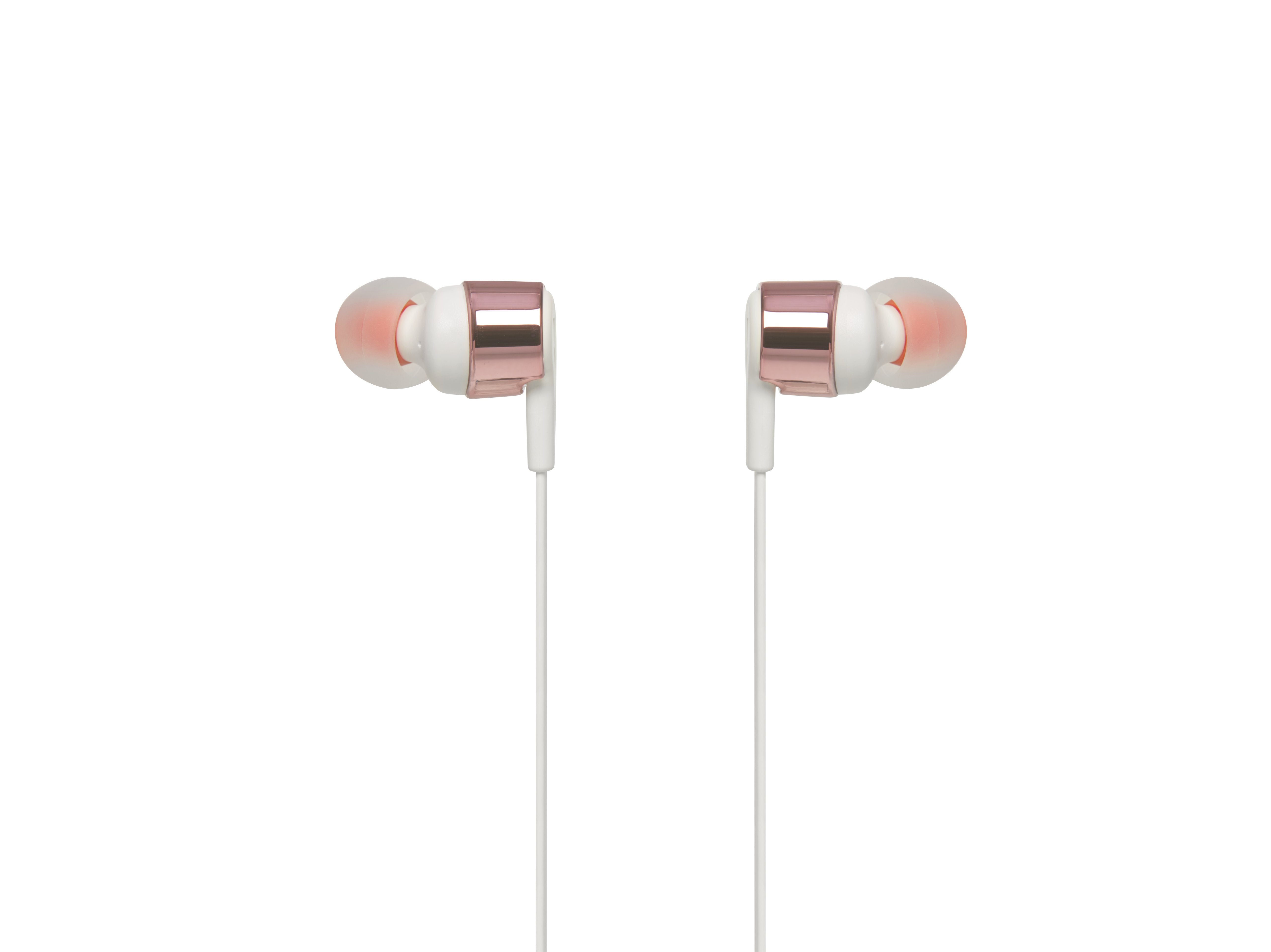 Jbl T210 Auriculares Con Micrófono Blanco/Oro