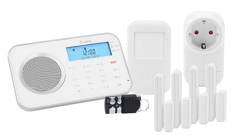 Sistema De Alarma Olympia Prohome 8762 Wlan/Gsm, Blanco
