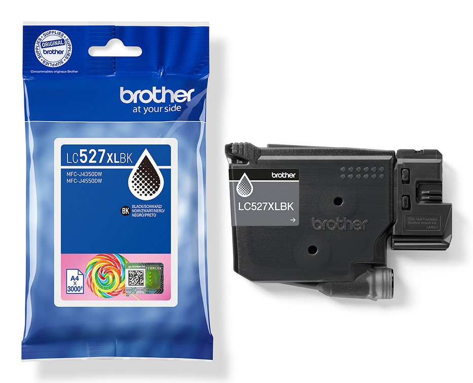 EAN 4977766839617 - Brother LC527XLBK cartucho de tinta 1 pieza(s) Original Alto rendimiento (XL) Negro imagen 3