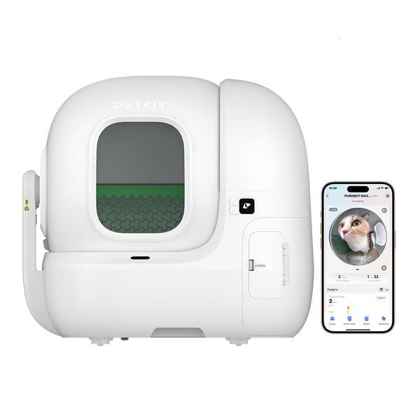 EAN 6975069305509 - PETKIT Purobot Max Pro Gato Bandeja higiénica abierta Blanco imagen 1