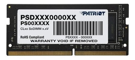 EAN 0814914027196 - Patriot Memory Signature Line PSD48G320081S módulo de memoria 8 GB 1 x 8 GB DDR4 260-pin SO-DIMM imagen 1