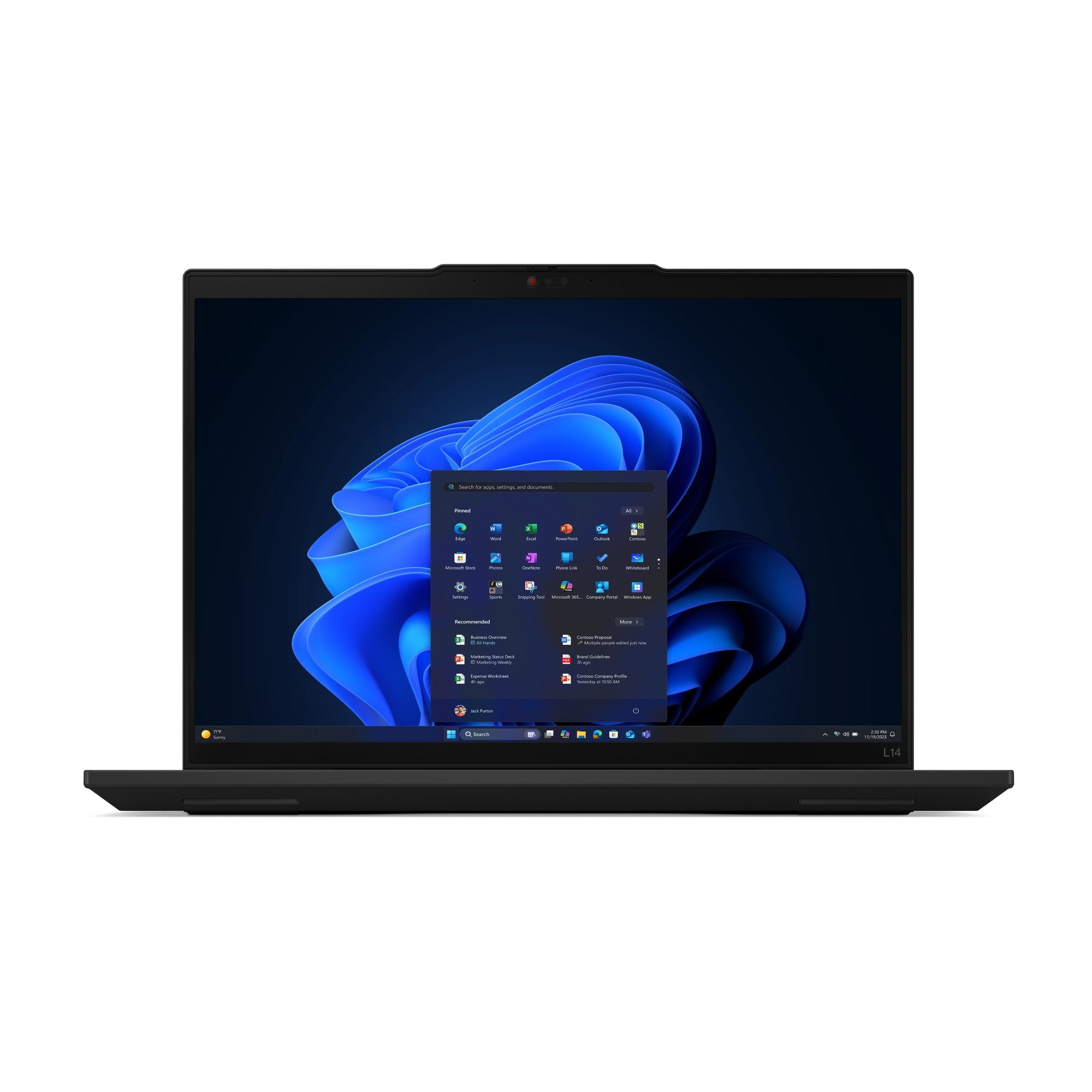 Portatil Lenovo Thinkpad L14 Gen 6 21s6 14" U7 255u 16 Gb 512 Win 11 Pro