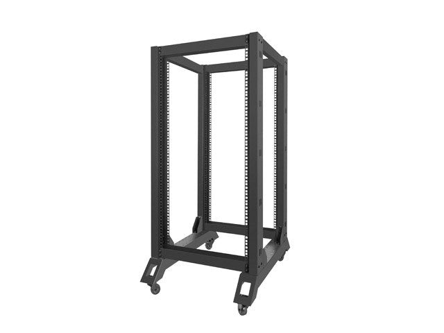 EAN 5901969409666 - Lanberg OR01-6822-B armario rack 22U Rack o bastidor independiente Negro imagen 3