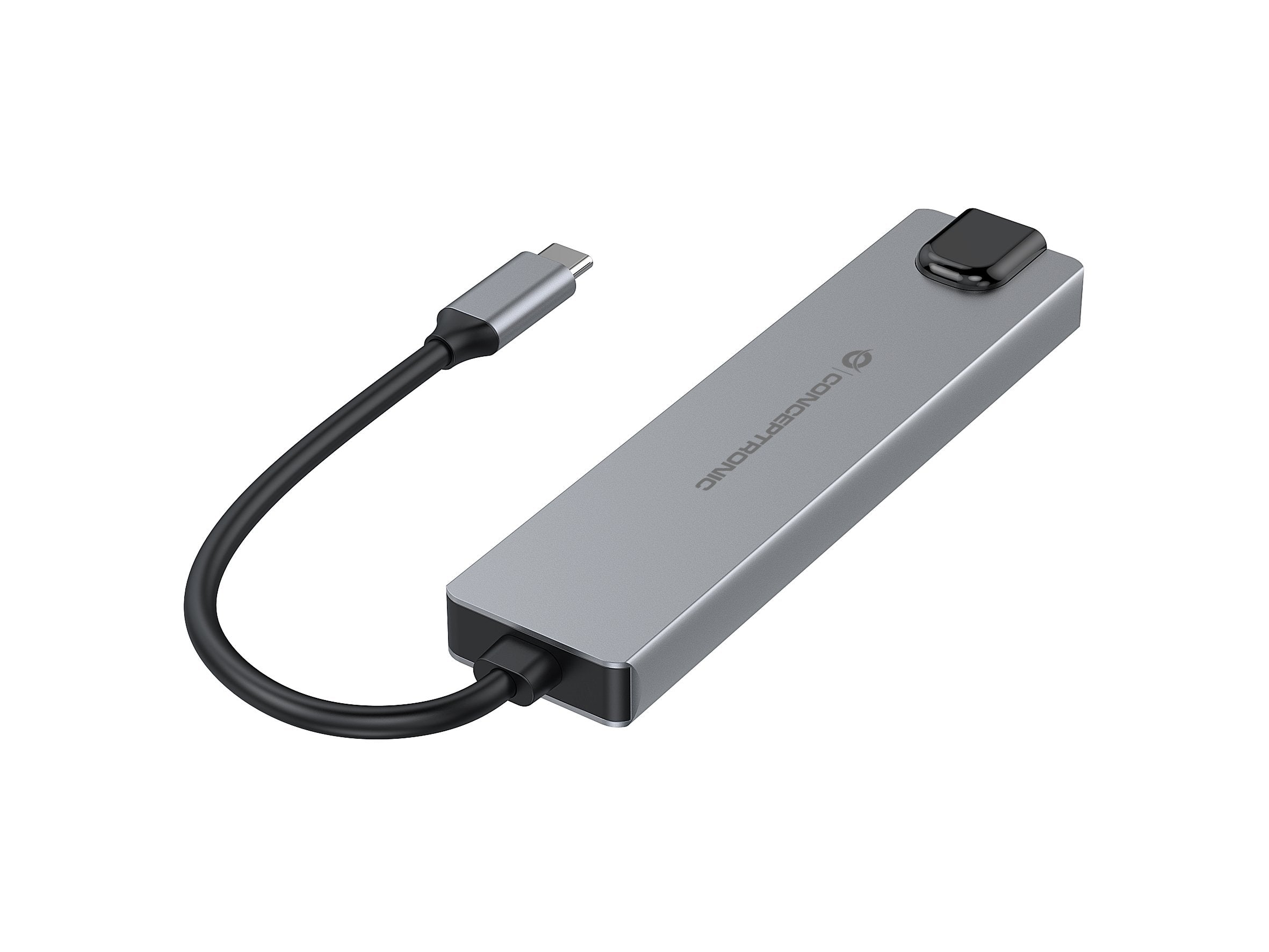 Docking Usb-C 6-In-1 Conceptronic 1xhdmi 4k 2xusb-A 3.1 1xusb-C 2xusb-C Pd140w 1xrj45 Giga