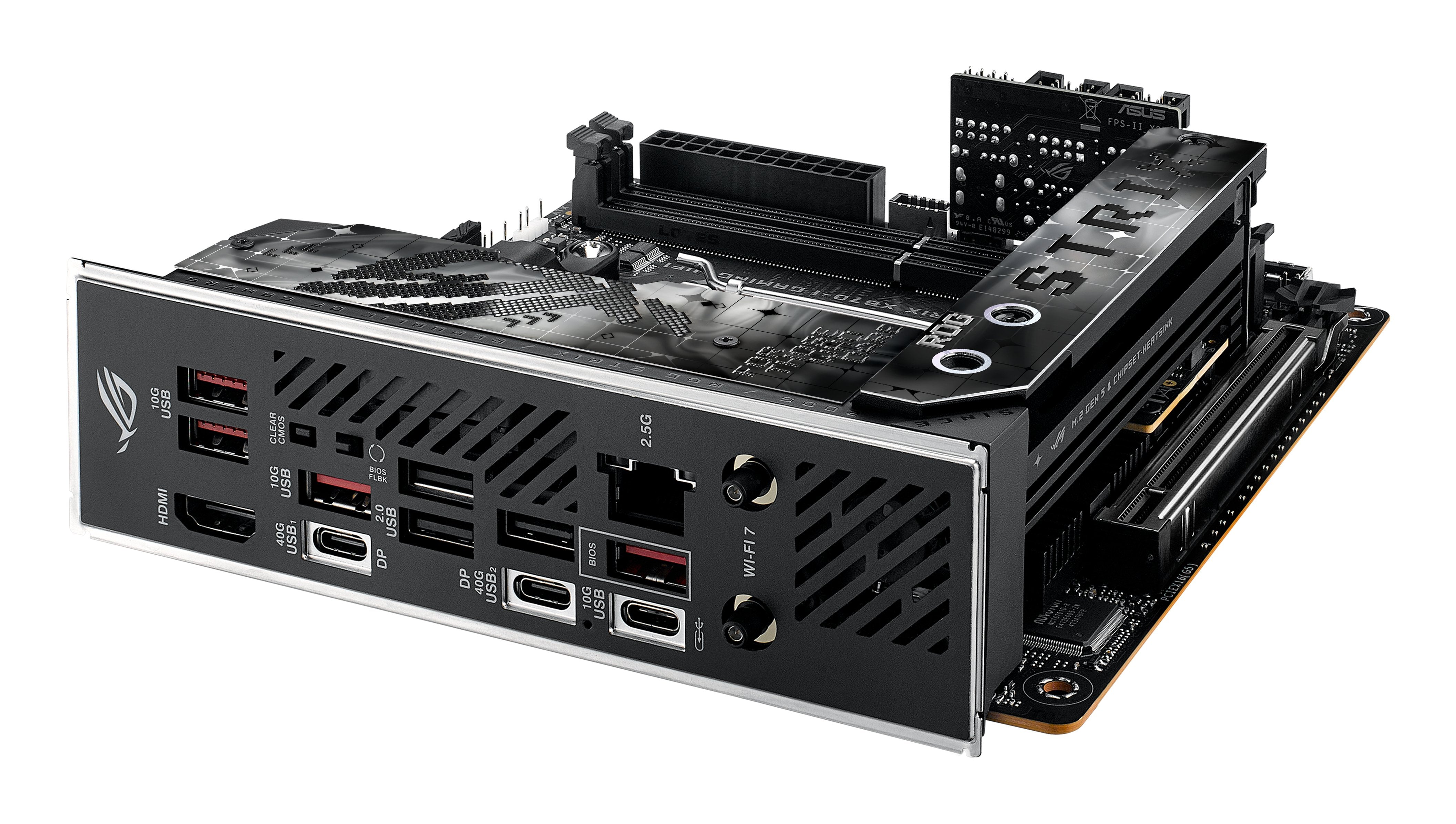 EAN 4711387740309 - ASUS ROG STRIX X870-I GAMING WIFI AMD X870 Zócalo AM5 mini ITX imagen 15