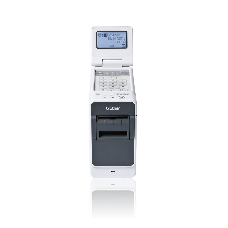 Brother Td-2130n Impresora De Etiquetas Papel Trmicoroll (6,3 Cm)300 Ppphasta 152.4 Mm/Segundousb 2.0, Lan, Serial, Host Usb