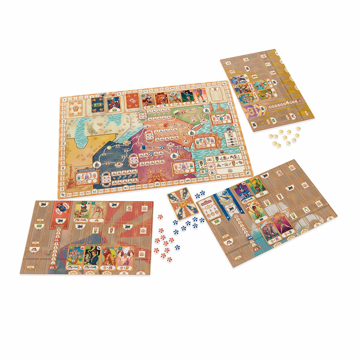 EAN 8436607940616 - Devir 3 Ring Circus 60 min Juego de mesa Estrategia imagen 3
