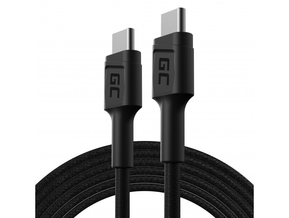 Greencell Cable Gc Powerstream Usb-C - Usb-C 200cm Power Delivery 60w 480 Mbps Ultra Charge Qc 3.0