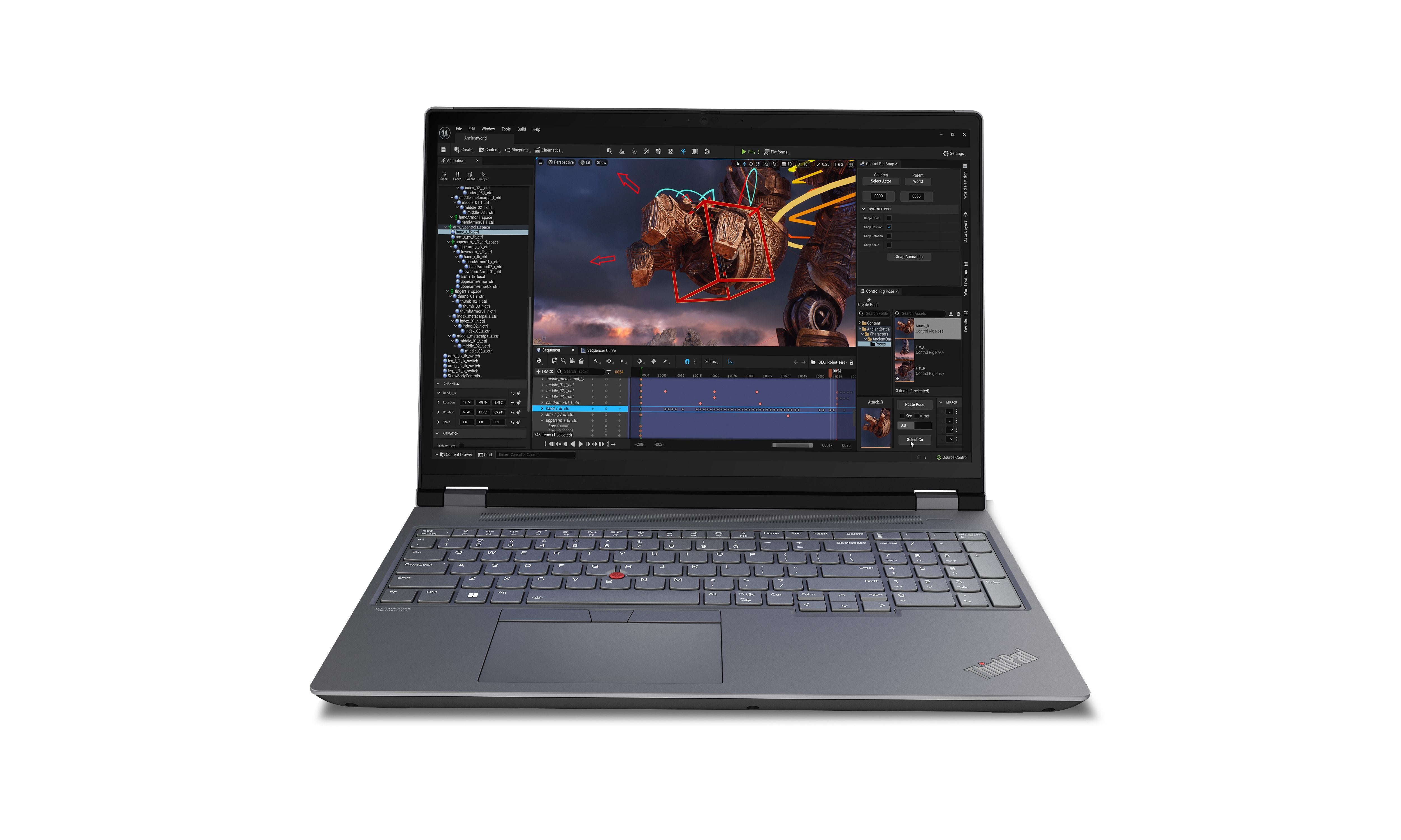 EAN 198155124563 - Lenovo ThinkPad P16 Gen 2 Intel® Core™ i7 i7-14700HX Estación de trabajo móvil 40,6 cm (16") WQXGA 64 GB D imagen 1