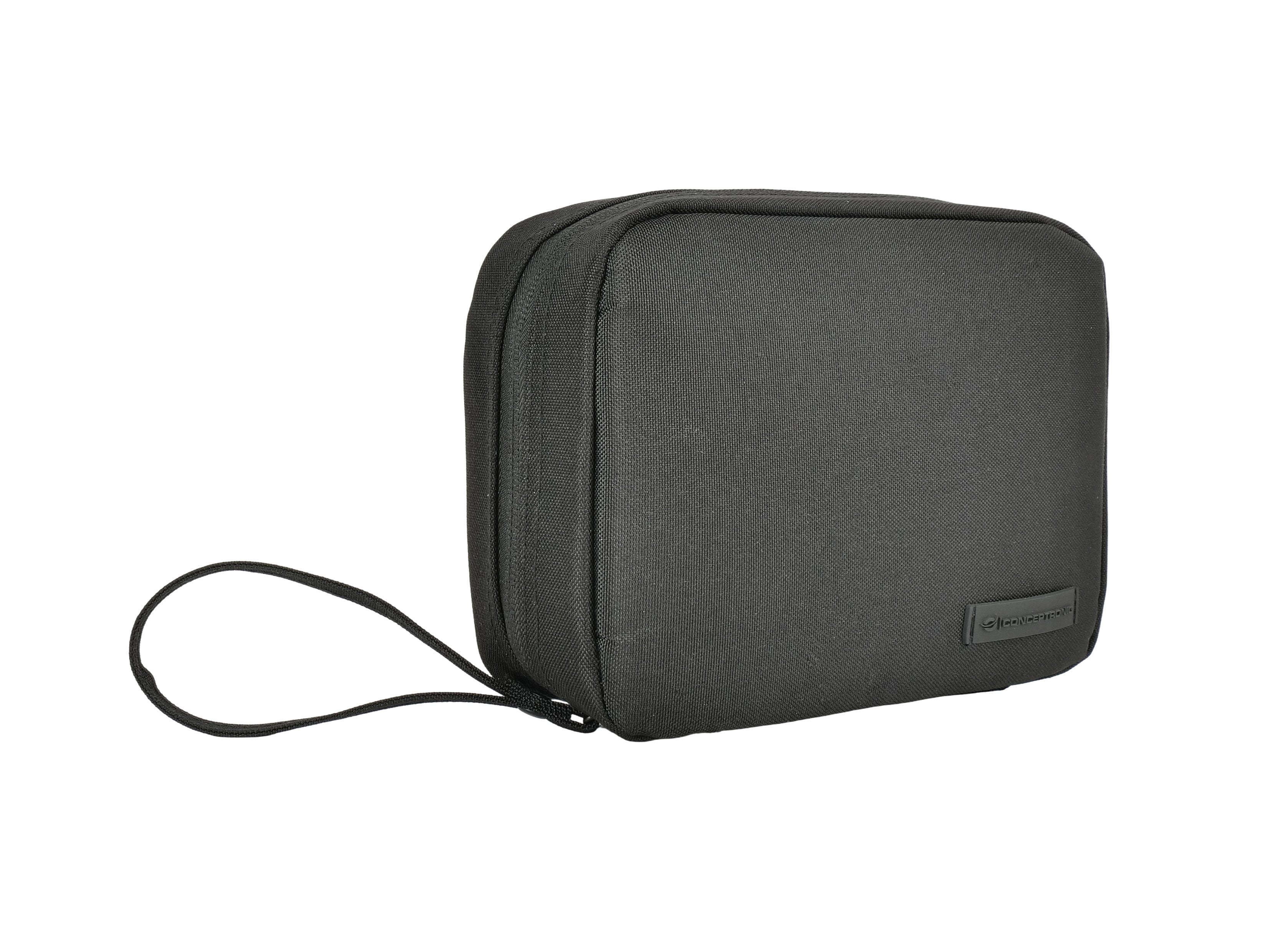Conceptronic Organizer-Tasche Tech-Zubehörtasche Negro