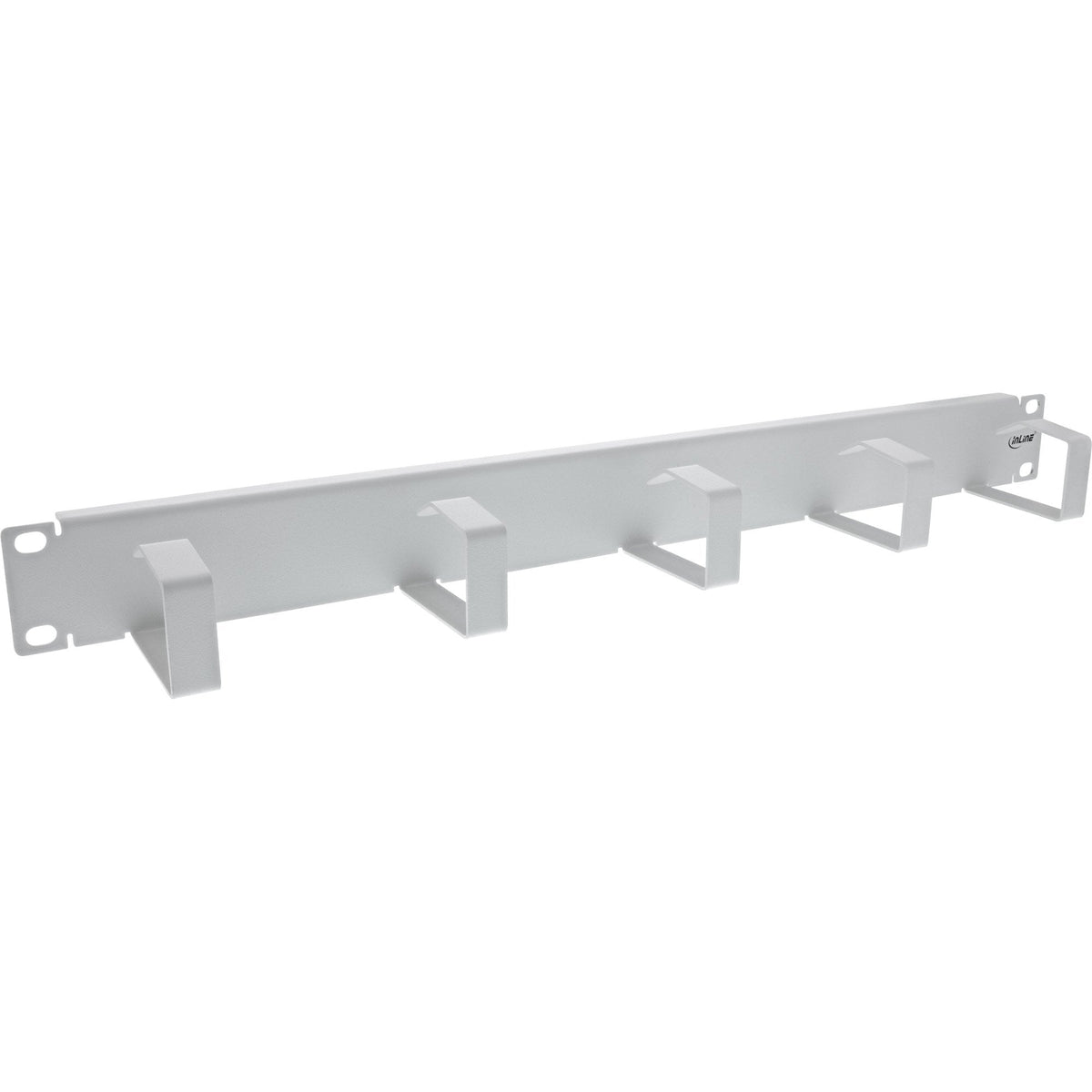 Panel De Gestión De Cables Inline De 19", 5 Soportes Pequeños, Ral7035, Gris