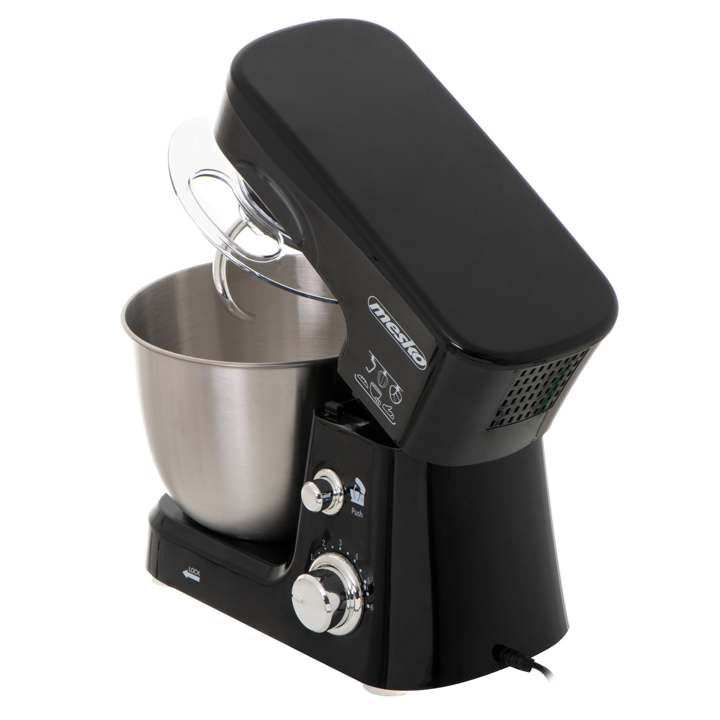 EAN 5902934838672 - Mesko Home MS 4217 robot de cocina 1200 W 3,5 L Negro, Acero inoxidable imagen 3