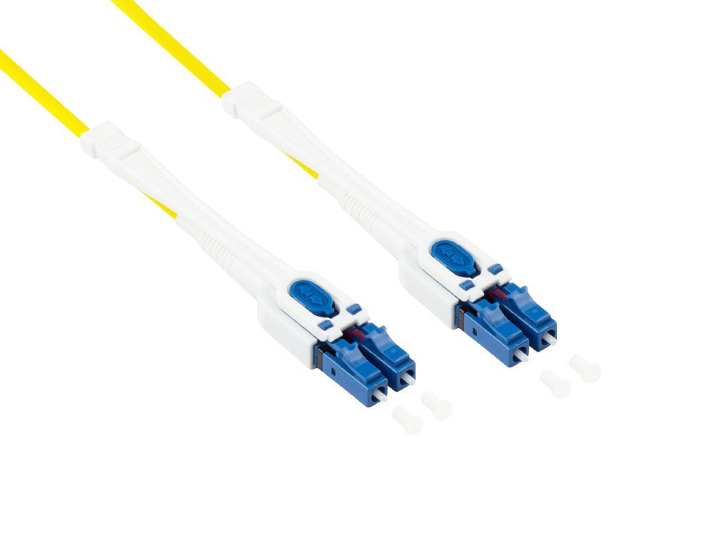 EAN 4014619557509 - Alcasa LW-U9075LC Cable de fibra óptica e InfiniBand 7,5 m LC Negro, Blanco, Amarillo imagen 1