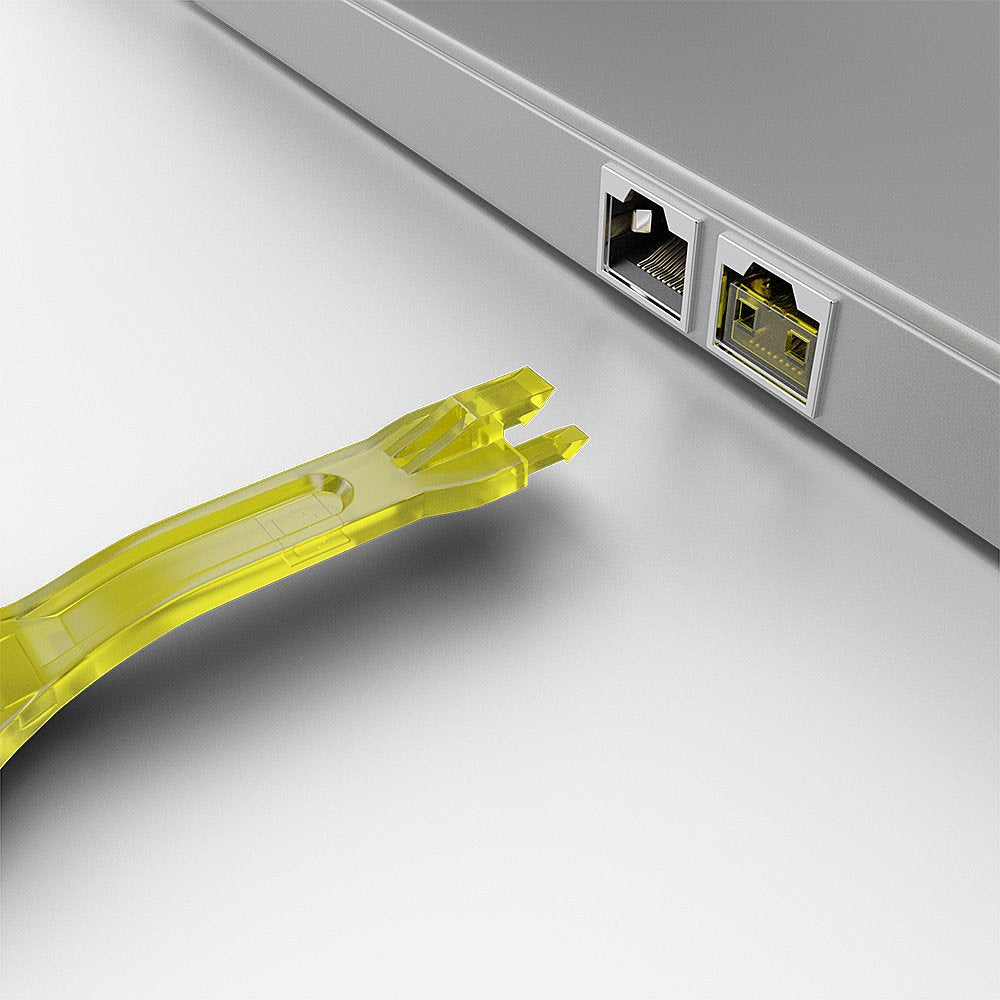 Rj45 Port Blocker Key, Yellow