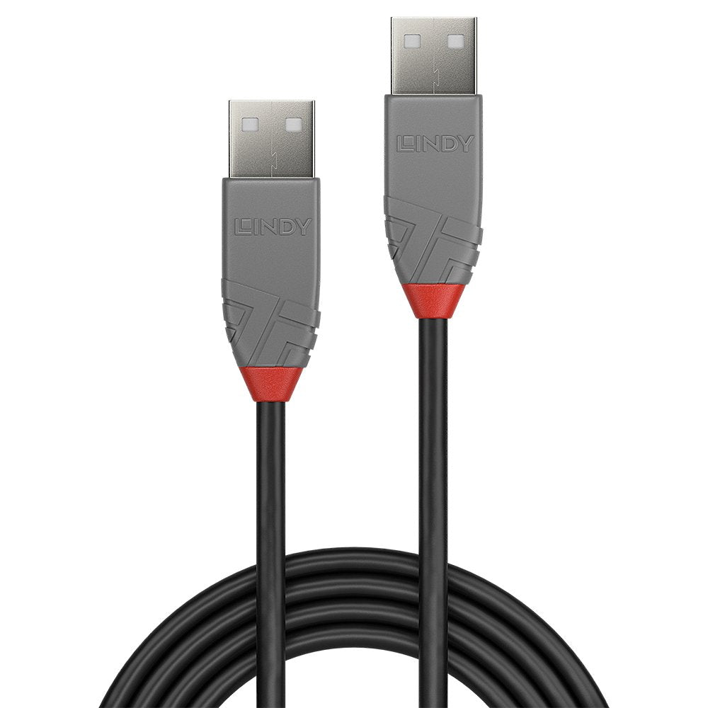 Lindy 36693 Cable Usb 2 M Usb 2.0 Usb A Negro, Verde, Rojo