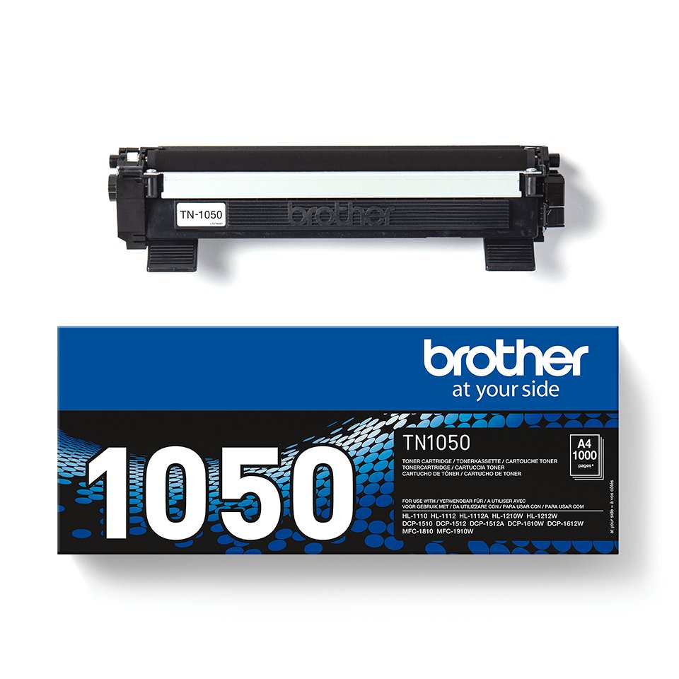 EAN 0700443240093 - Brother TN-1050 cartucho de tóner 1 pieza(s) Original Negro imagen 2