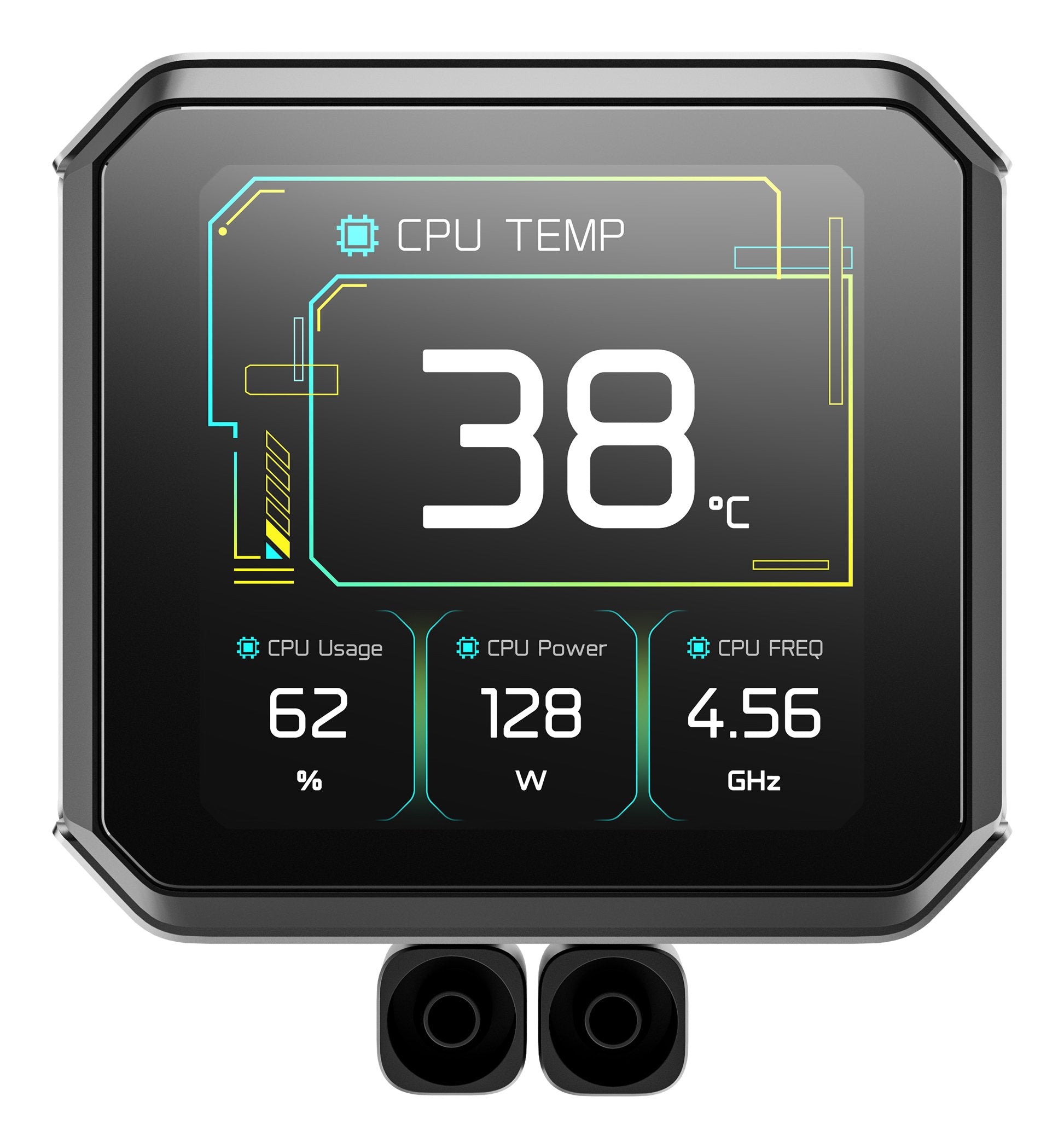 EAN 6933412729631 - DeepCool Spartacus 360 Procesador Kit de refrigeración líquida 12 cm Negro imagen 3