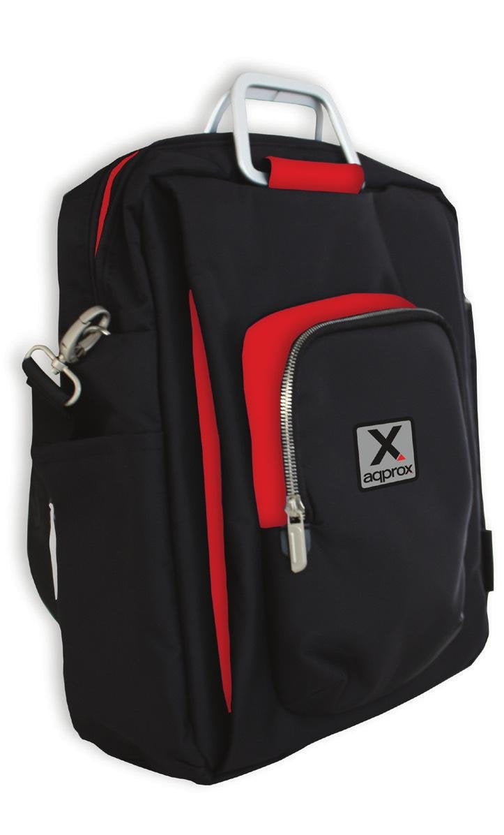 EAN 8435099515852 - Approx appNBST15x 39,6 cm (15.6") Mochila bandolera Negro, Rojo imagen 1