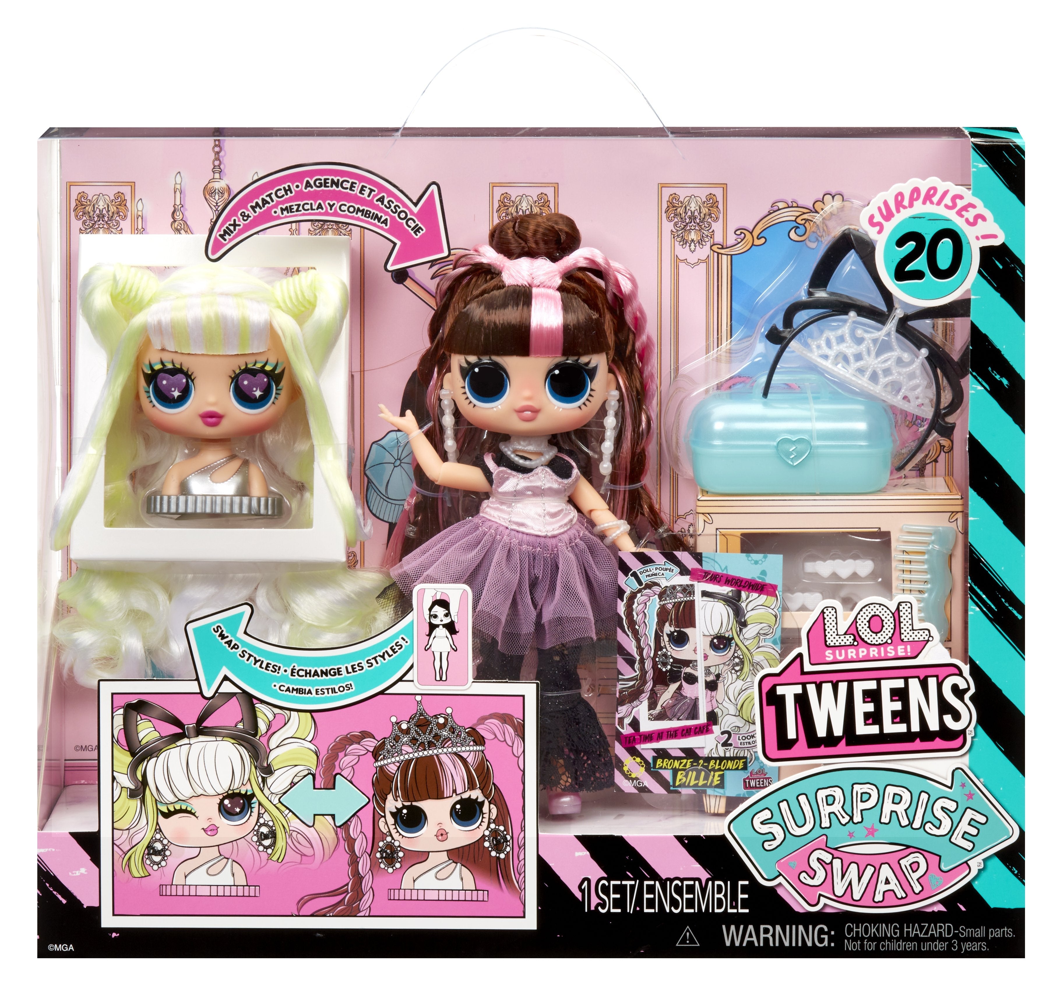 Muñeca Mga Entretenimiento L.O.L Bronce-2-Blonde Billie, 591740