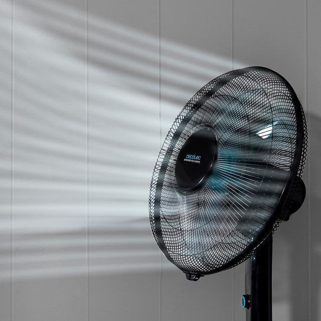 Ventilador De Pie Cecotec 5903 16" 50w Temporizador 4 Velocidades 5 Aspas