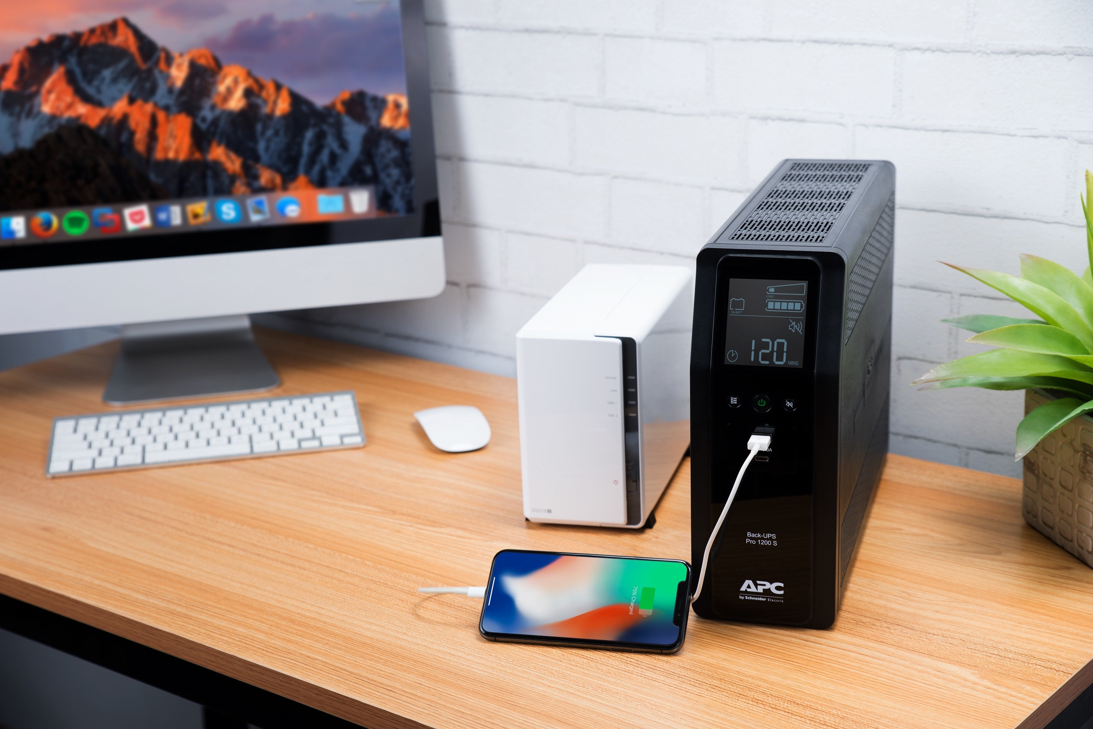 Sai Apc Br1200si Back Ups Pro Br 1200va Sinewave 8xiec Avr Pantalla Lcd 1xusb-A 1xusb-C Formato Torr