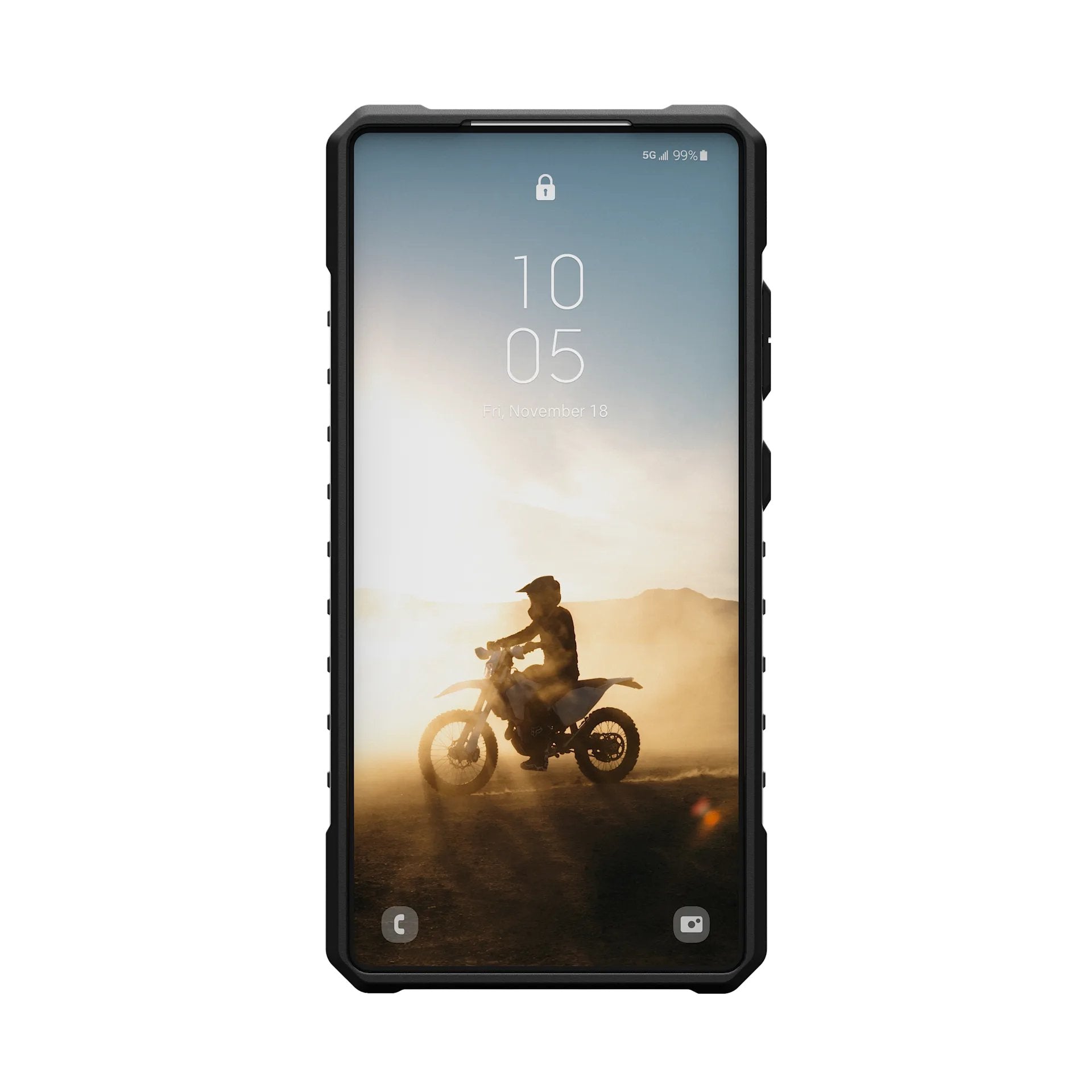 Uag Funda Transparente Pathfinder En Color Gris Ceniza Samsung Galaxy S25