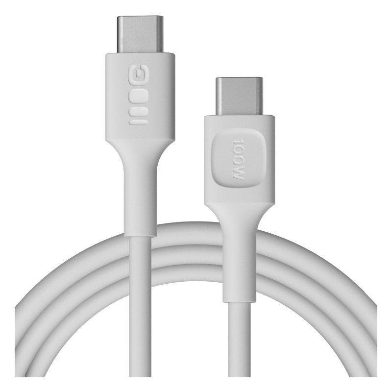 Green Cell Usb-C To Usb-C Cable Powerflex 100w 2m Blanco - Silicone