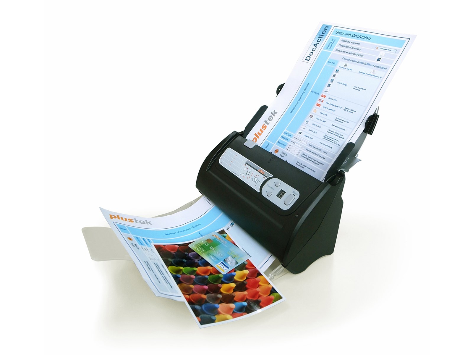 EAN 4042485424489 - Plustek SmartOffice PS286 Plus Escáner con alimentador automático de documentos (ADF) 600 x 600 DPI A4 Ne imagen 6