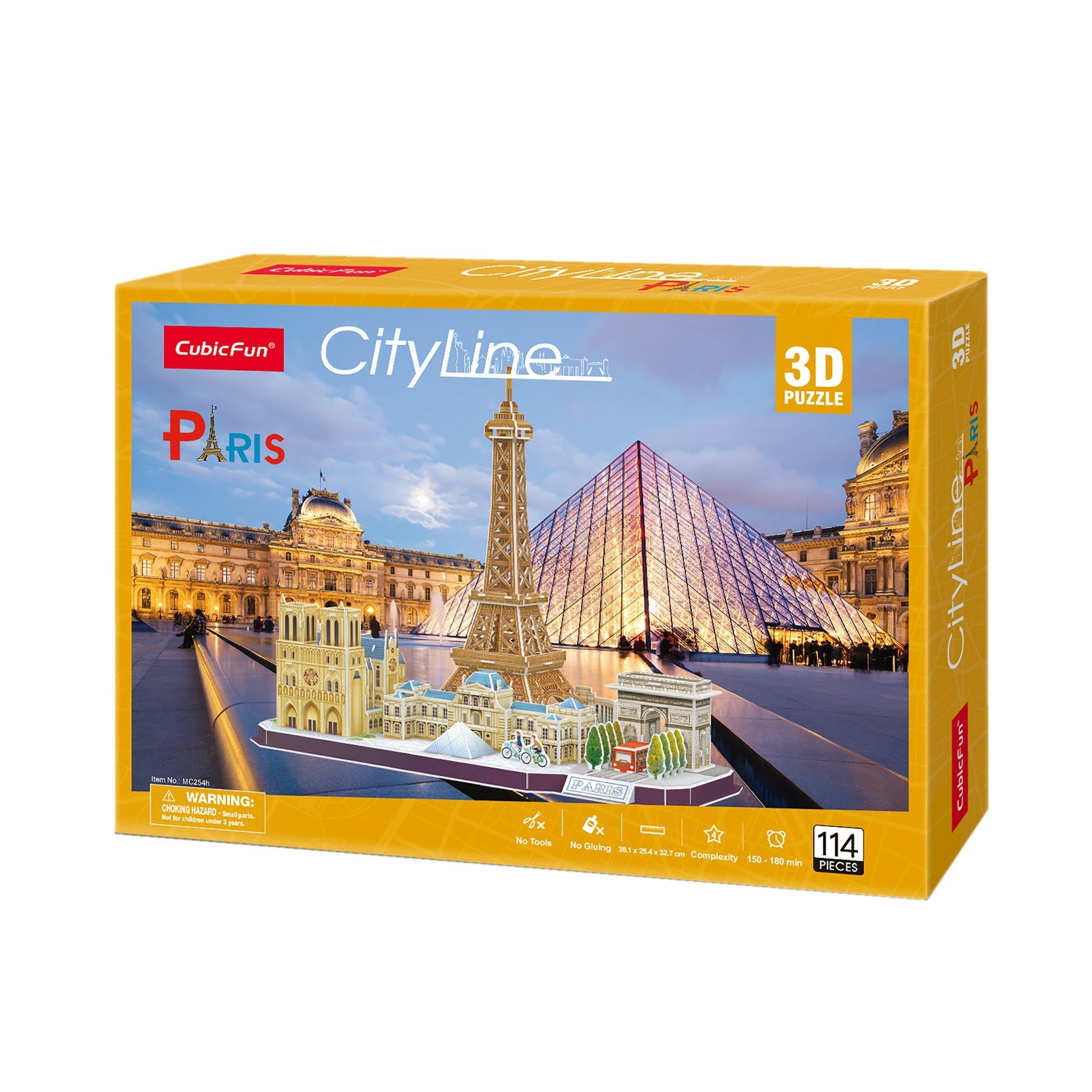 Cubicfun Puzzle 3d City  Line Paris