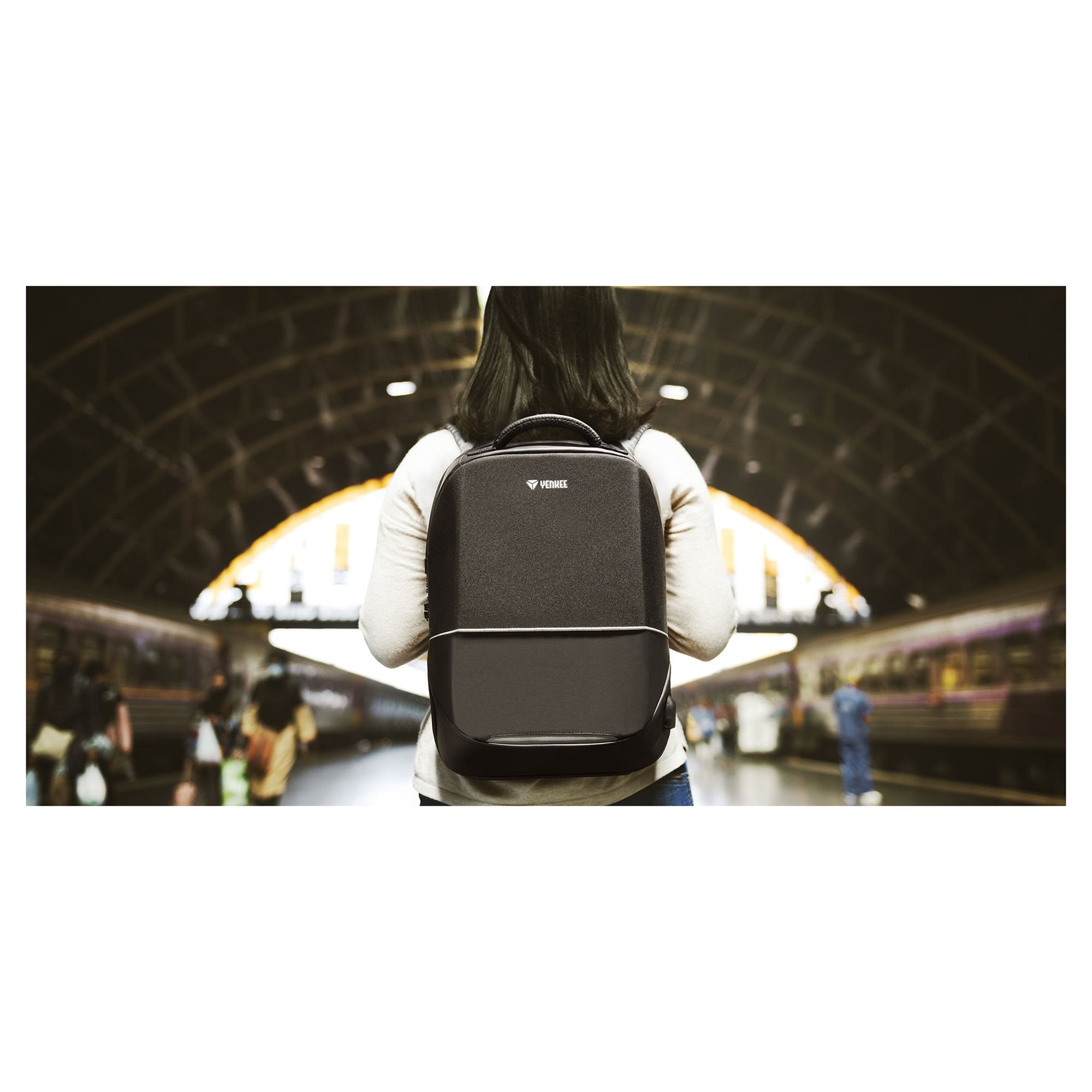 EAN 8590669287864 - YENKEE YBB 1501 maletines para portátil 39,6 cm (15.6") Mochila Negro imagen 16
