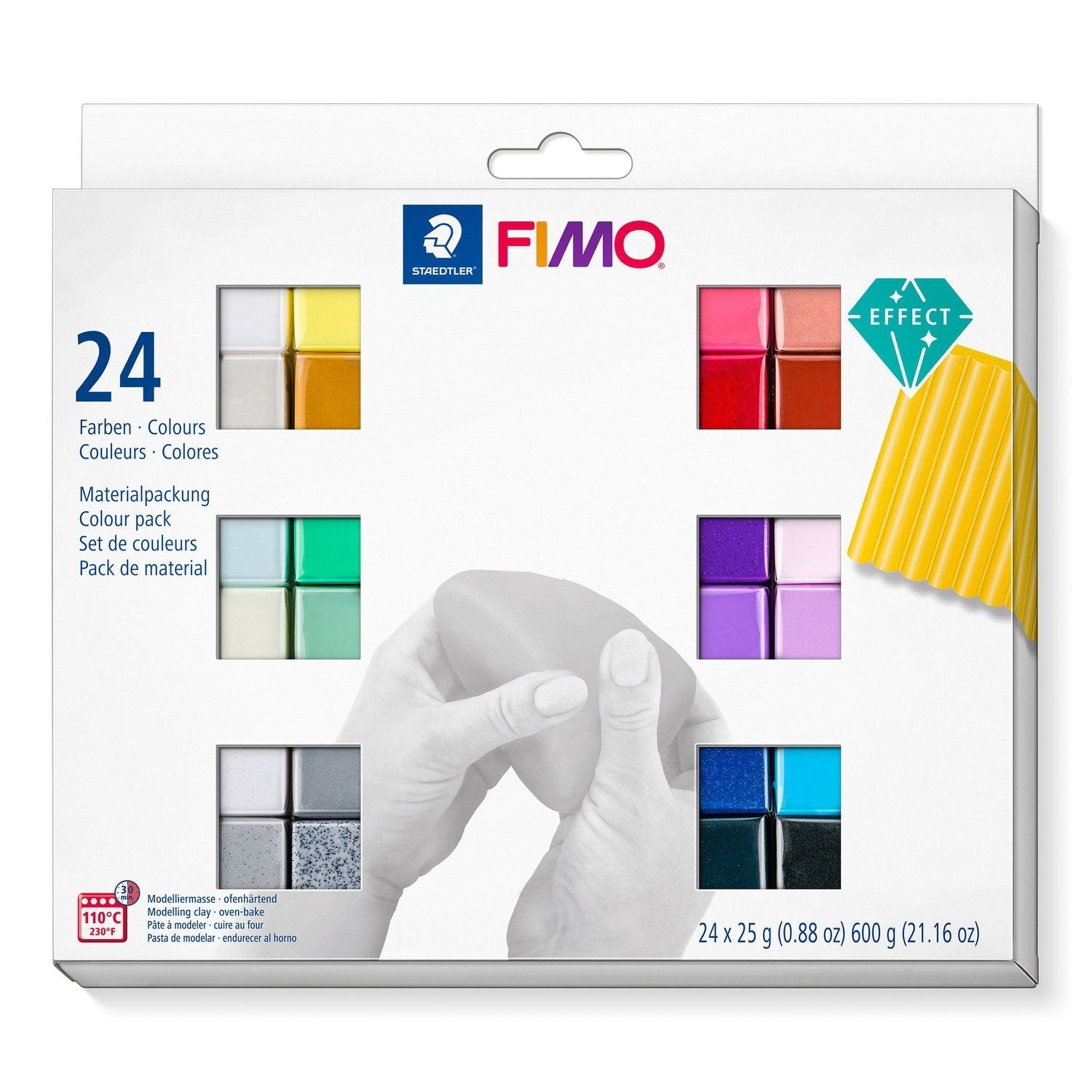 Fimo Set Mod.Masse Fimo Efecto Mp