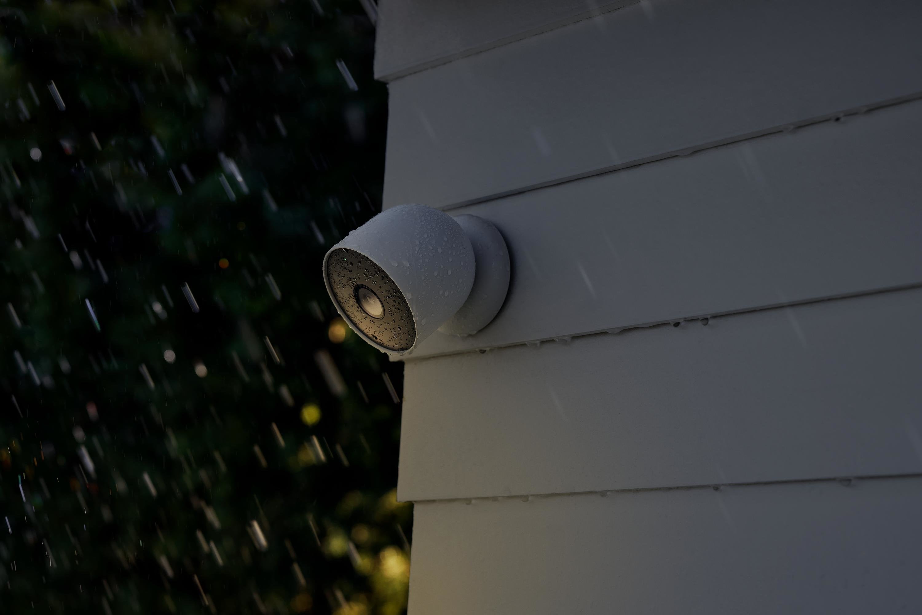Cámara De Videovigilancia Google Nest Cam Exterior-Interior Con Batería 130º Visión Nocturna Control Desde App