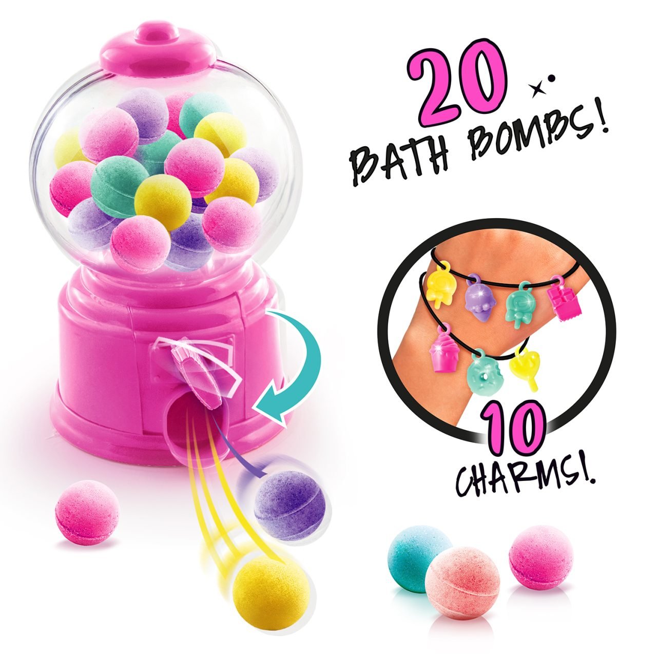 Maquina Expendedora Bombas Baño Slime Sensations