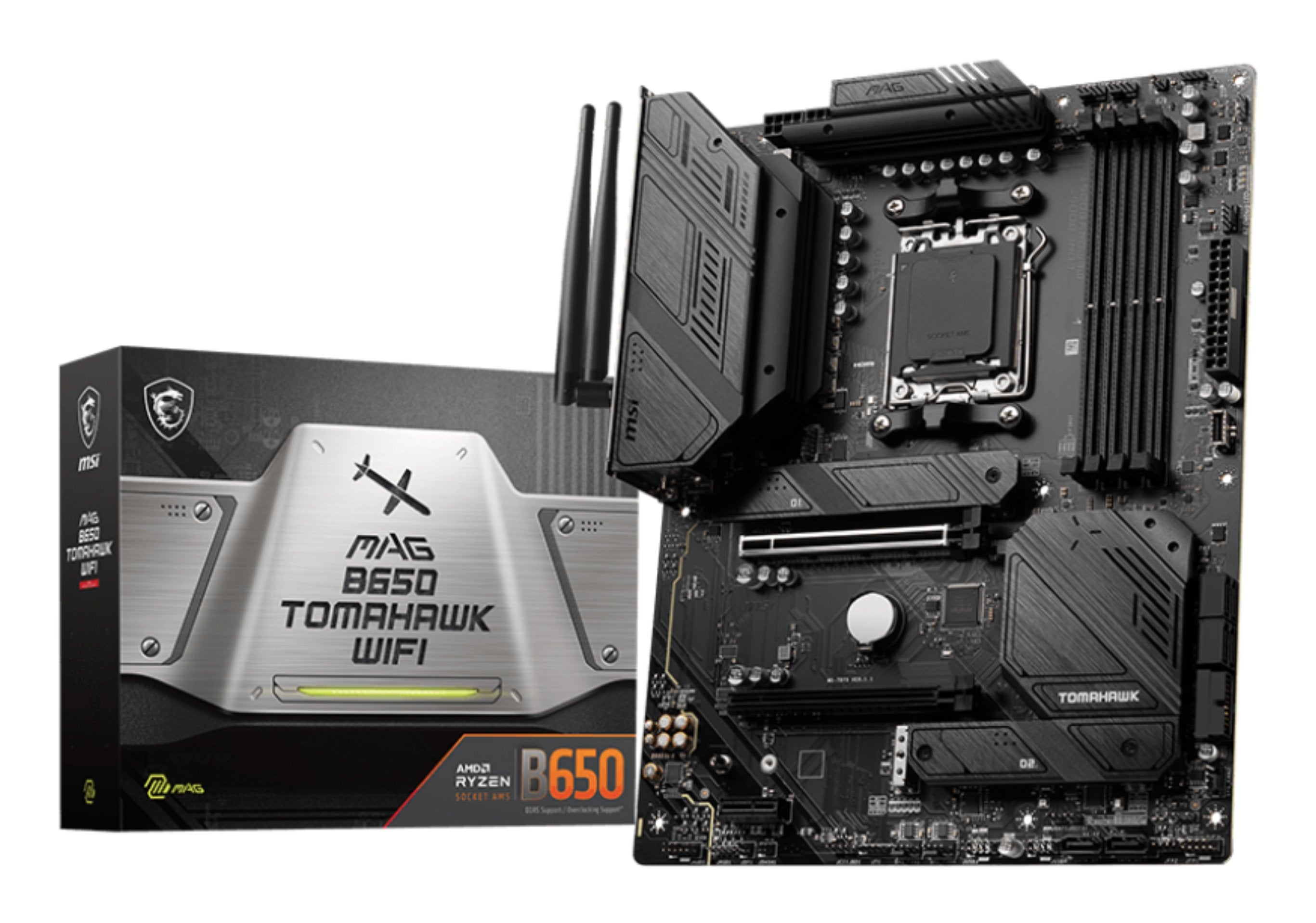 EAN 4711377010153 - MSI MAG B650 Tomahawk WIFI AMD B650 Zócalo AM5 ATX imagen 1