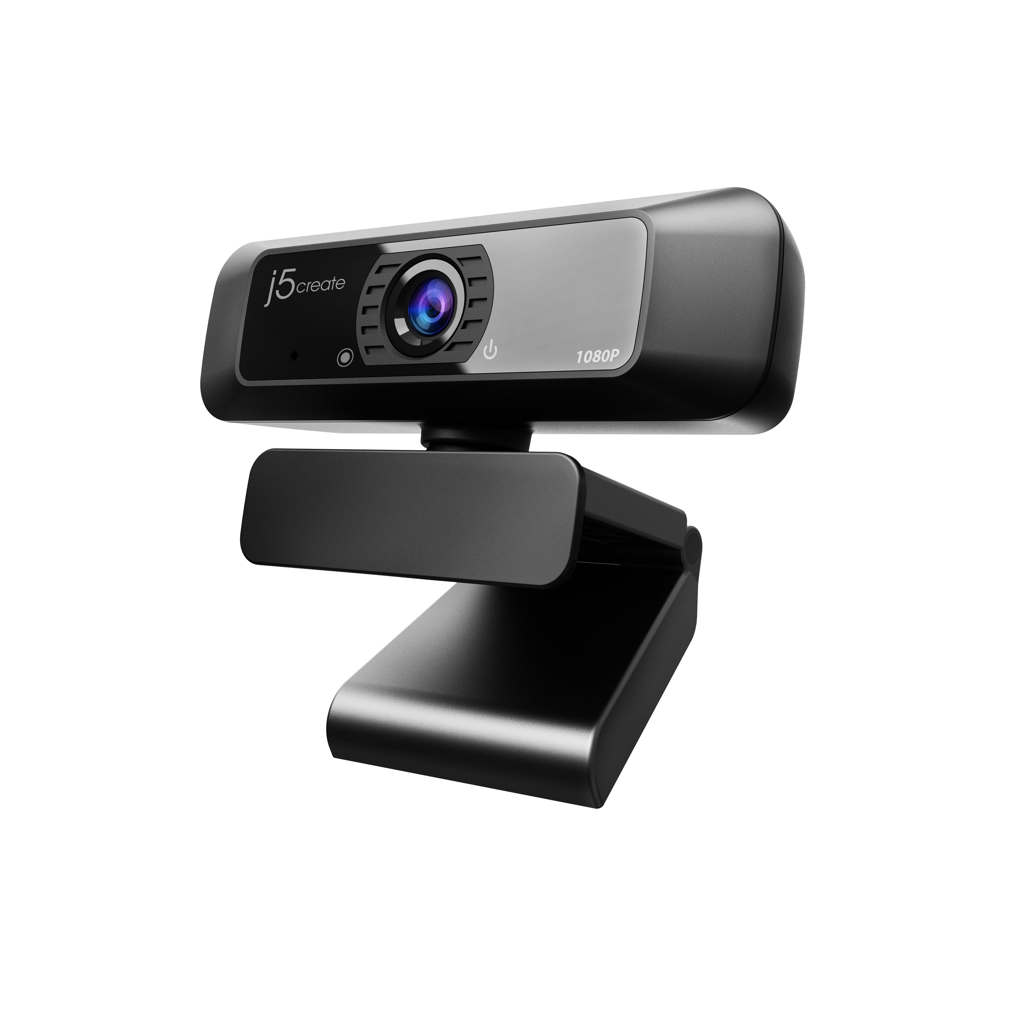 Cámara Web J5create Jvcu100-N Hd Usb Con Rotación De 360°