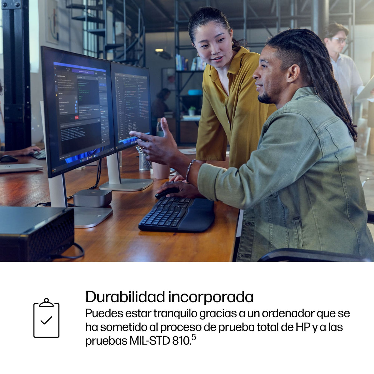EAN 0826581478409 - HP DR9Q2ET PCs/estación de trabajo Intel Core Ultra 5 235 32 GB DDR5-SDRAM 1 TB SSD Windows 11 Pro SFF PC imagen 11