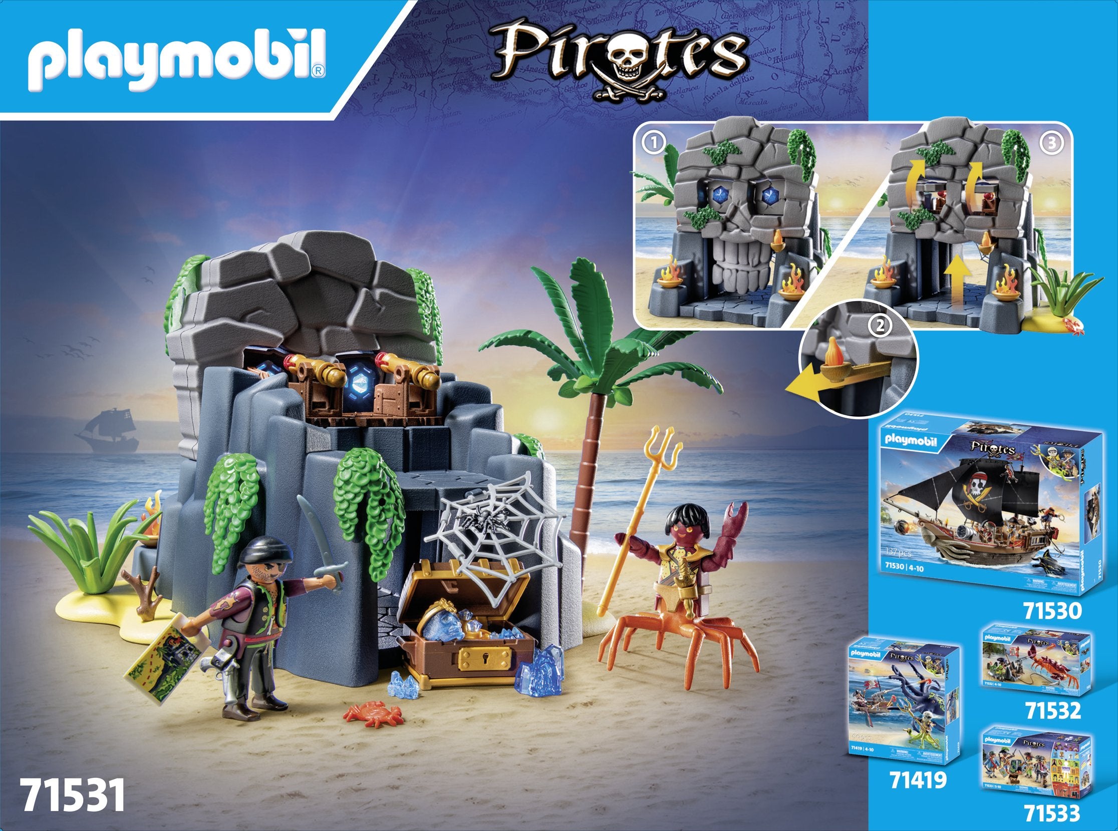 EAN 4008789715319 - Playmobil Pirates 71531 set de juguetes imagen 3
