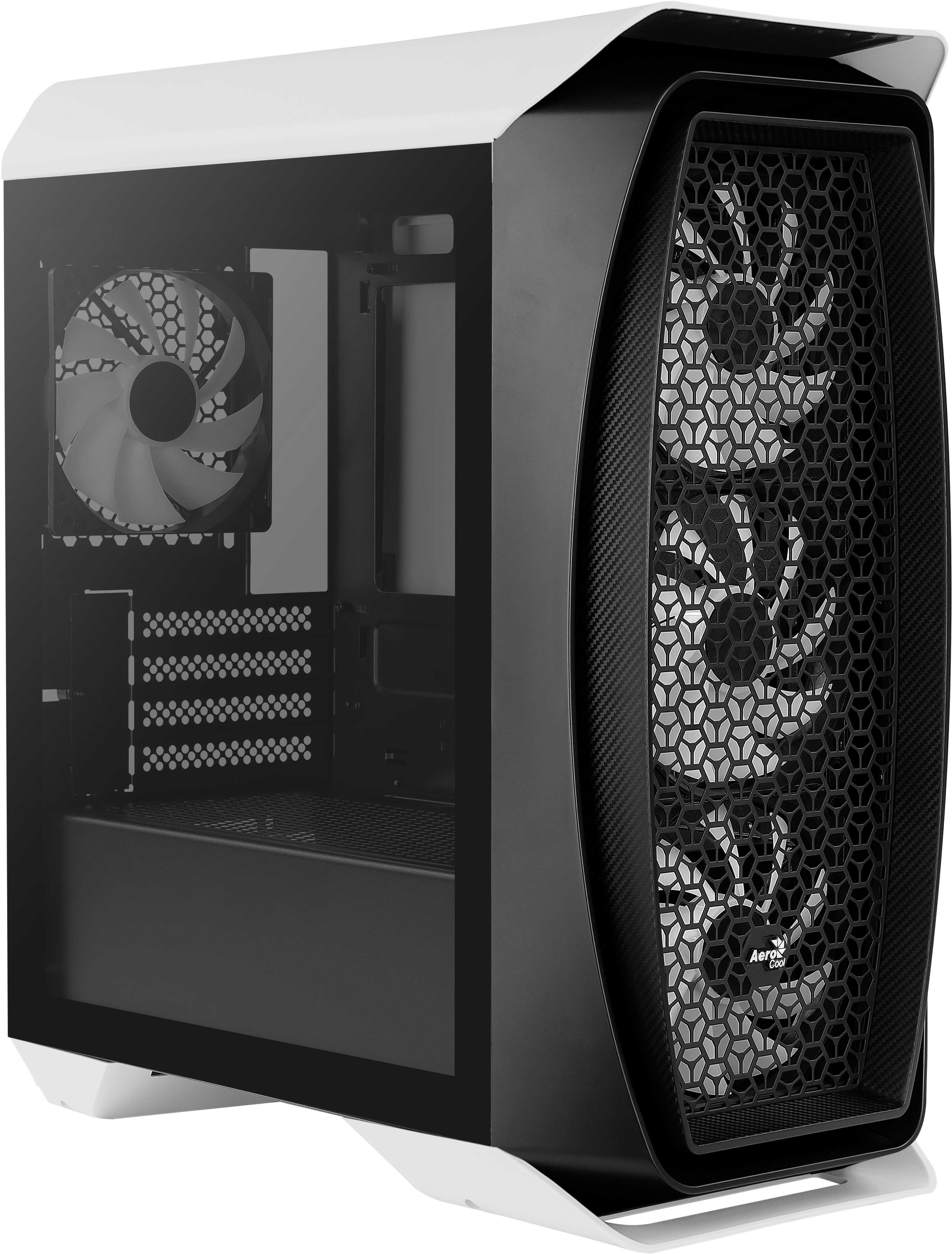 Caja Gaming Minitorre Aerocool Aero One Mini Frost Blanco